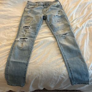 American Eagle Outfitters Light Blue Denim Jeans